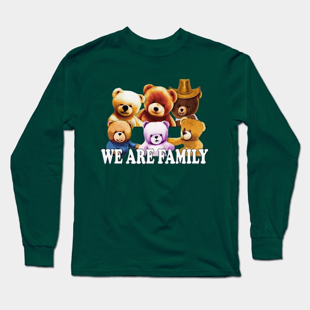 We are family Long Sleeve T-Shirt by KC Morcom aka KCM Gems n Bling aka KCM Inspirations